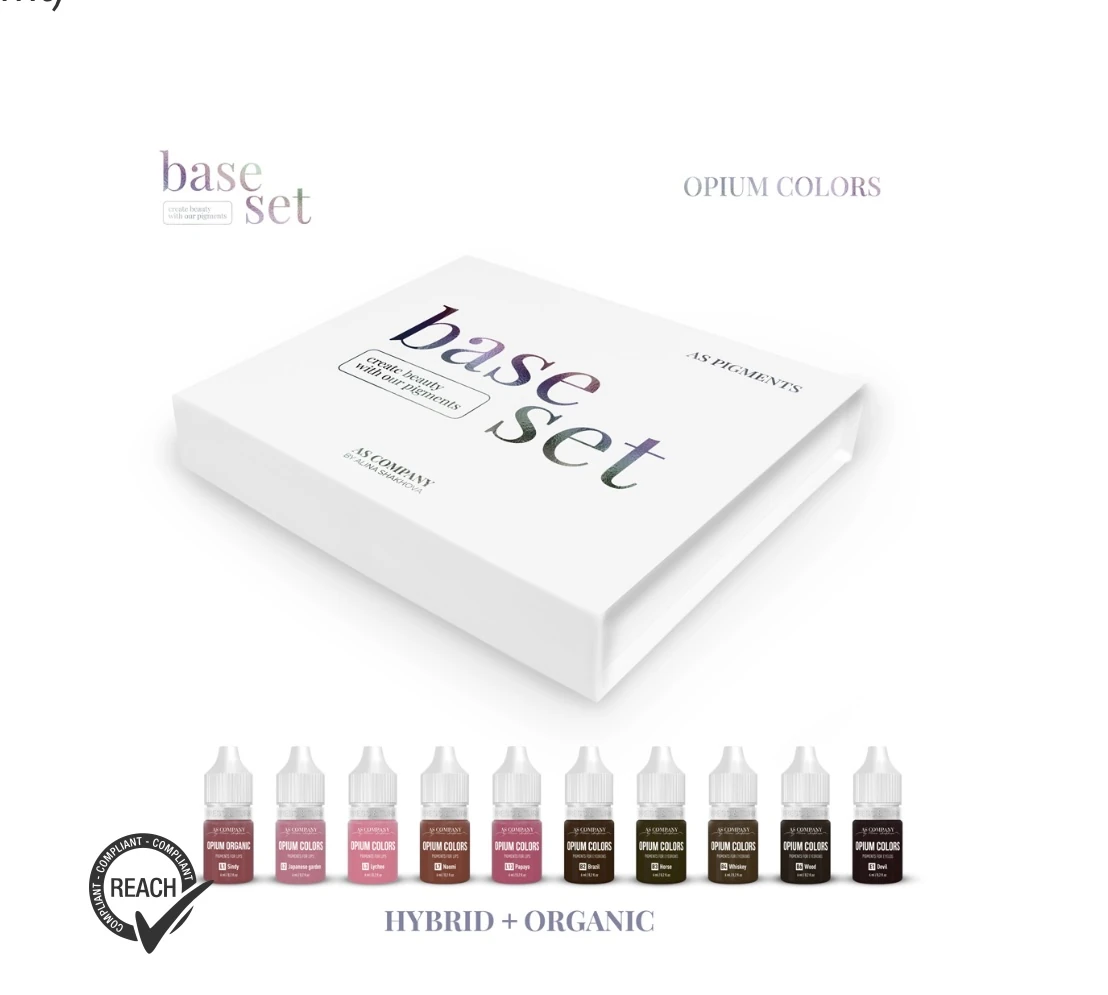 BASE SET LIPPEN AUGENBRAUEN (Hybrid/Organic) 6ml