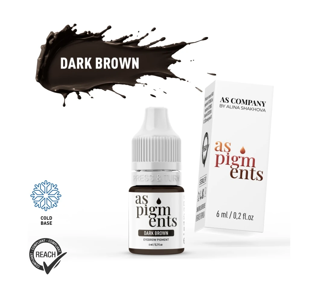 DARK BROWN 6ml (AS COMPANY)  HYBRID 