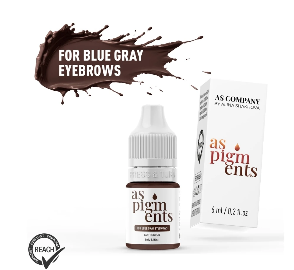 FOR BLUE GRAY EYEBROWS 6ml (AS COMPANY) CORRECTOR