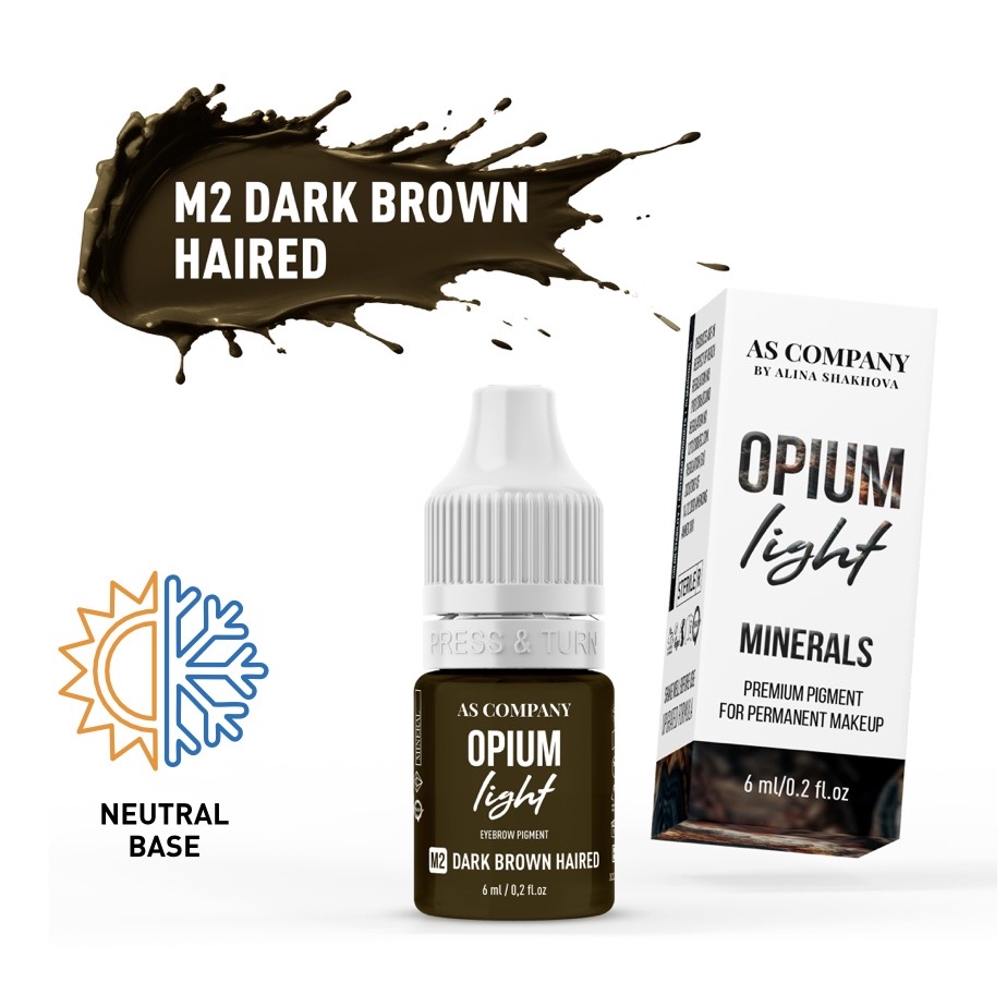 M2 Dark Brown Haired / Mineral 6ml